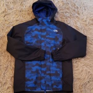 Boys brand new north face rain coat